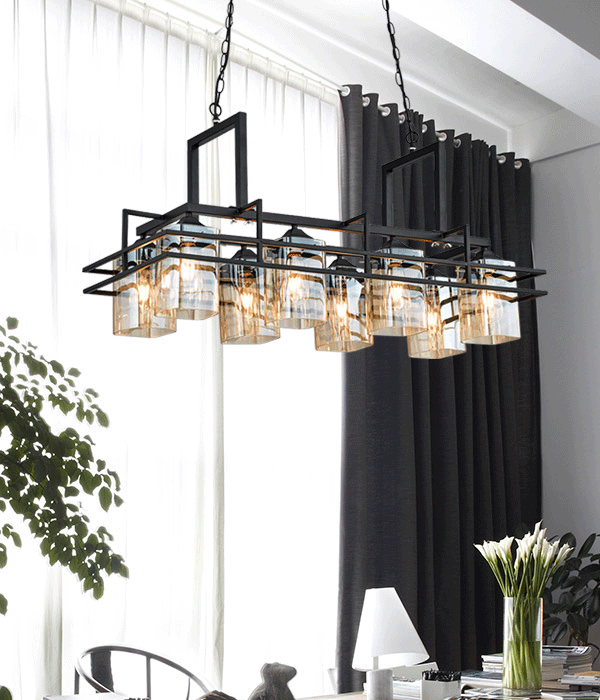 체리쉬 6등 8등 펜던트조명 인테리어조명 LED식탁등