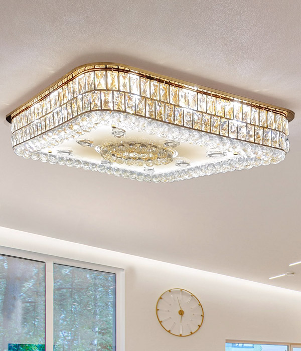 아리아 사각 23등 크리스탈거실등 거실전등